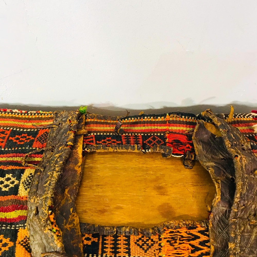 Antique hand made unisex hipster bag - Picture 14 of 16